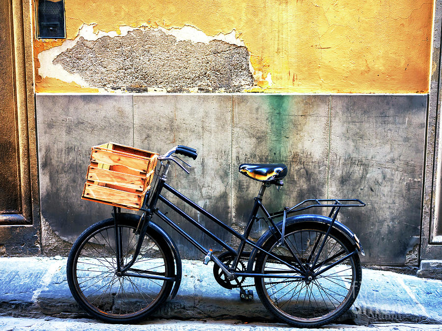 A Bicycle in Firenze Italia Photograph by John Rizzuto