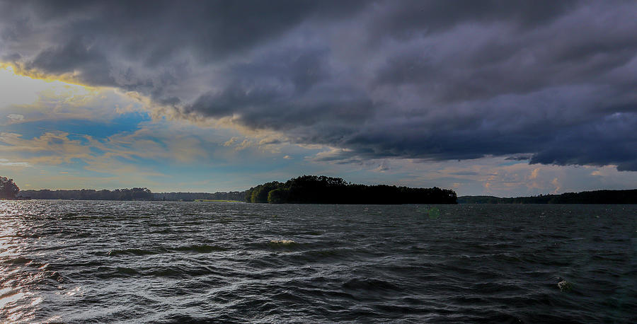 A Big Dark Lake Cloud Photograph by Ed Williams