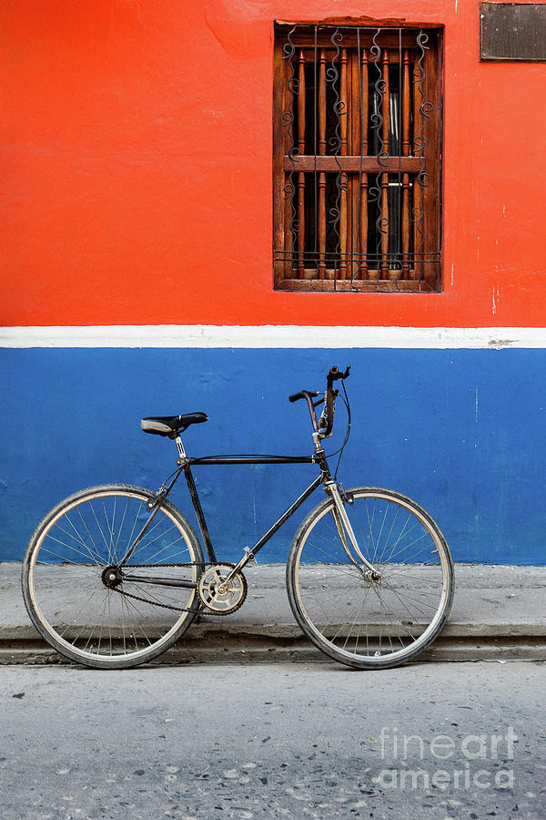 A Bike In Santa Marta Photograph by Raphael Bittencourt