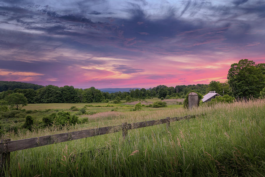 Summer Photograph - Country Summer Sunset by Bill Wakeley