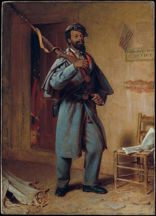 A Bit Of War History The Recruit 1866 Thomas Waterman Wood American Painting