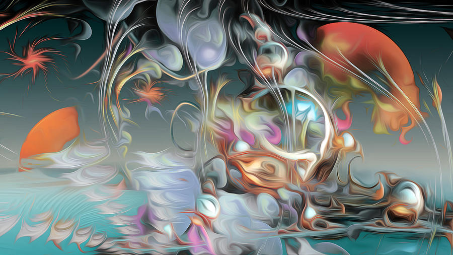 A Blissful Ignition Digital Art by Jeff Malderez