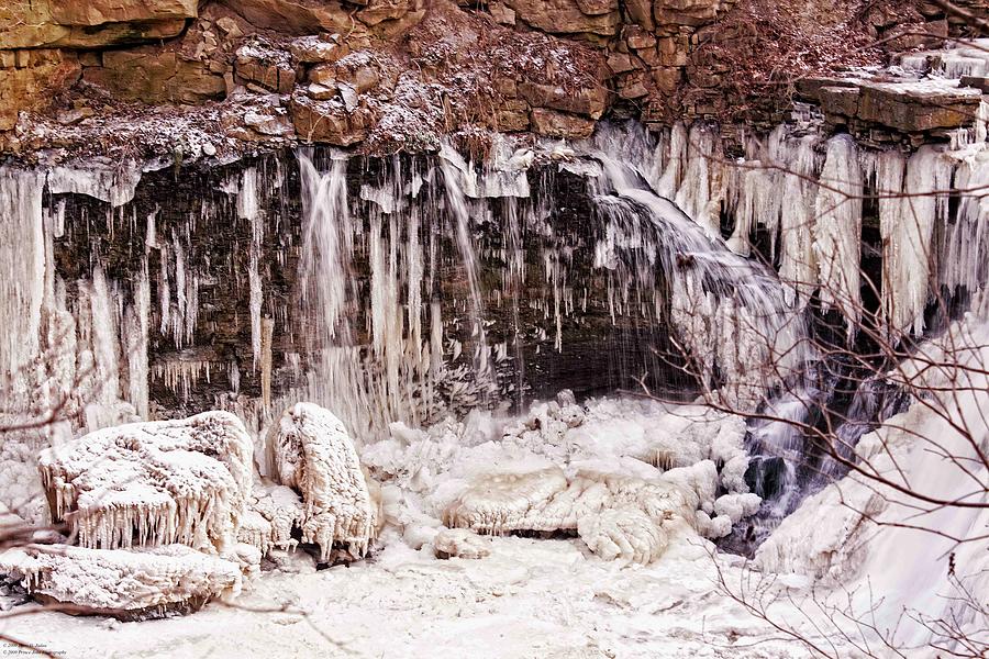 A Bloody Cold Winter Day At Balls Falls - 2 Photograph by Hany J