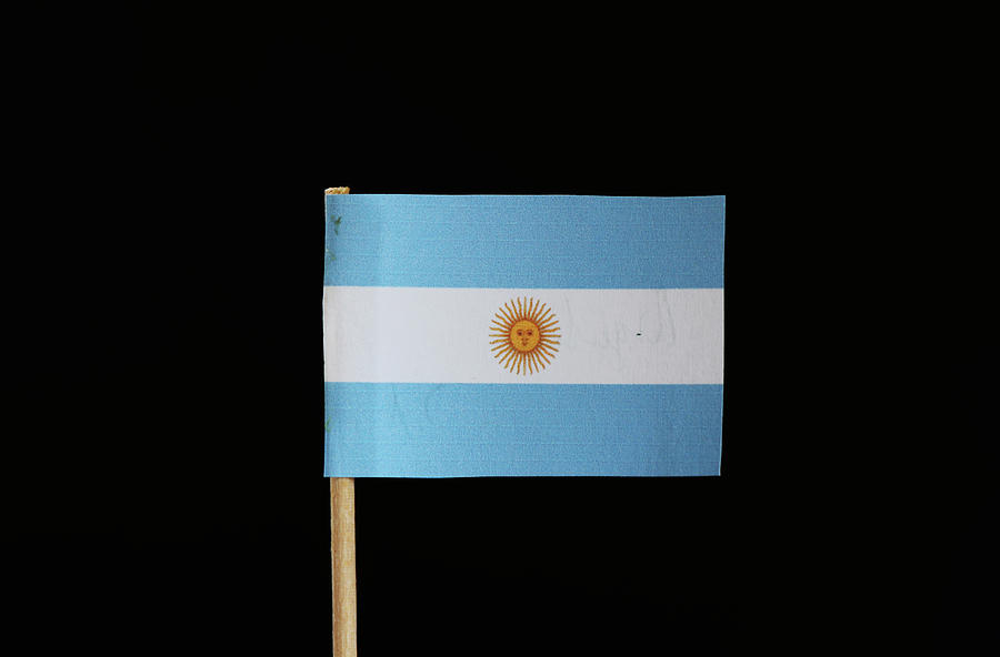 light blue and white flag country