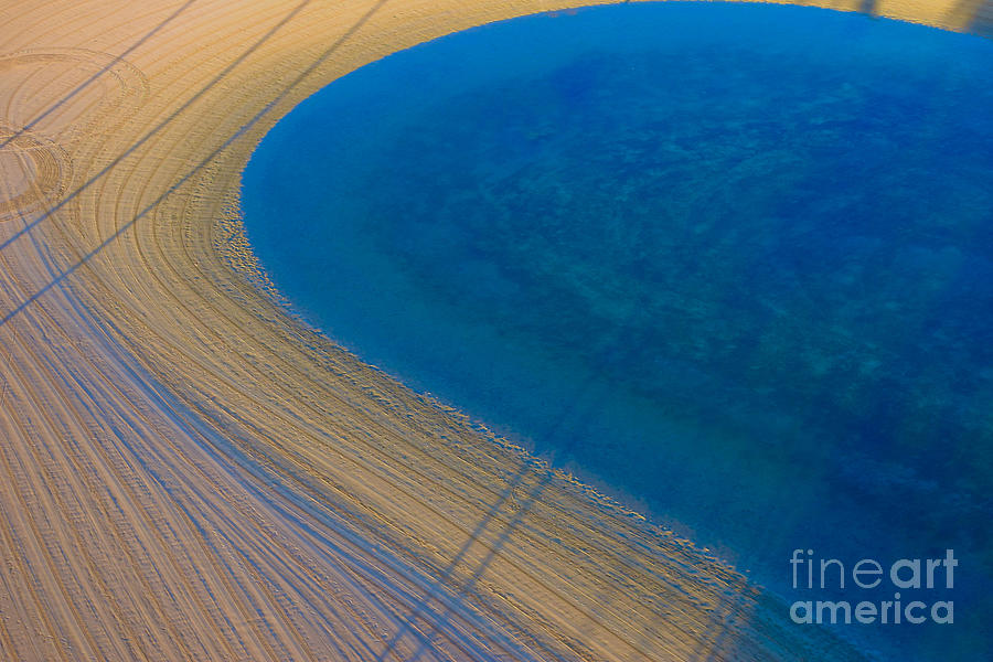 A Blue Lagoon Sunrise Photograph by Debra Banks