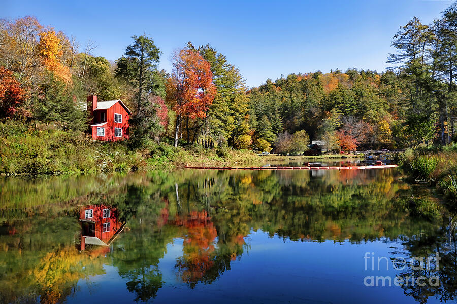A Blue Ridge Country Autumn Photograph by Shelia Hunt