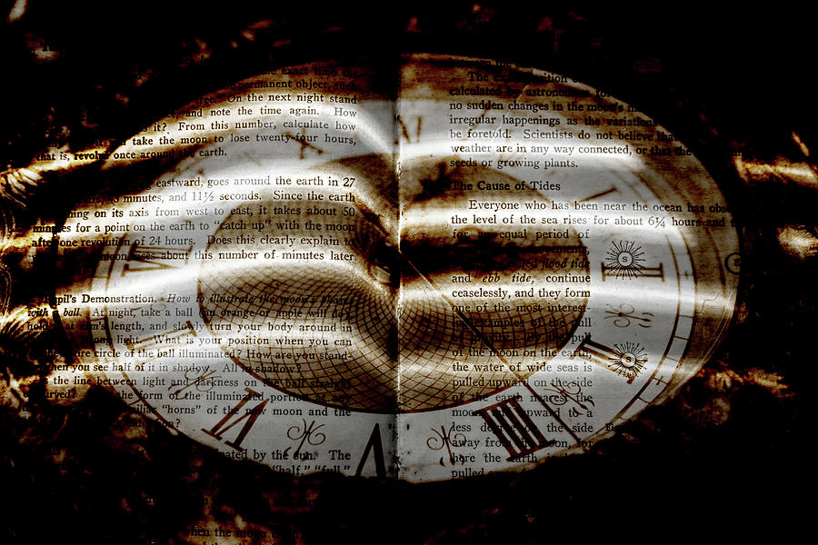 A Book of Time Photograph by Sharon Popek