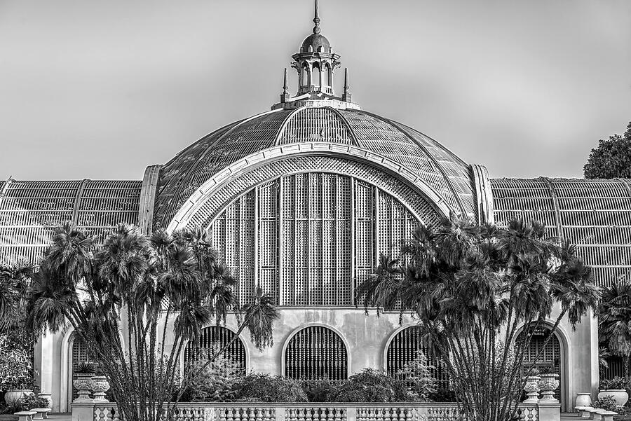 A Botanical Building Monochrome Photograph by Joseph S Giacalone