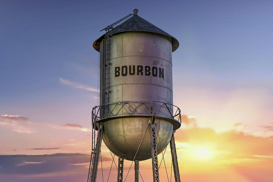 A Bourbon Sunset Photograph by Gregory Ballos