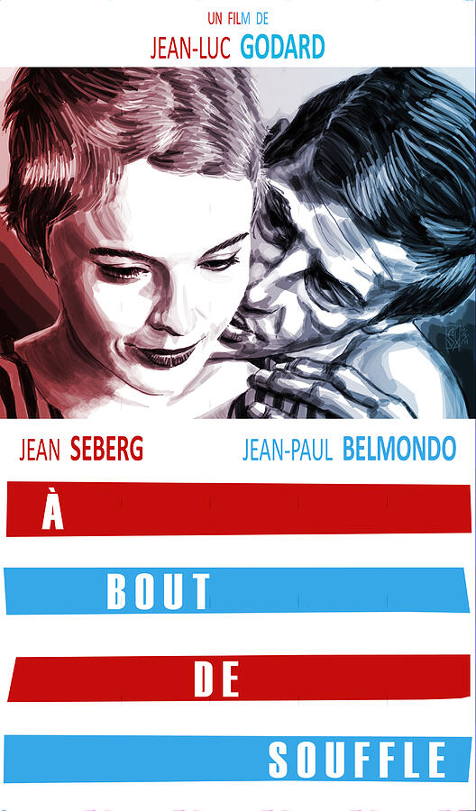 ''A bout de Souffle'', 1960 Mixed Media by Stars on Art - Pixels