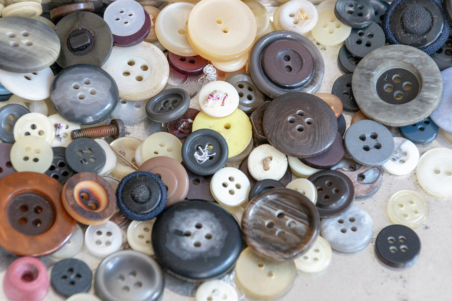 A Box Of Buttons Photograph by Kendal Swart - Fine Art America