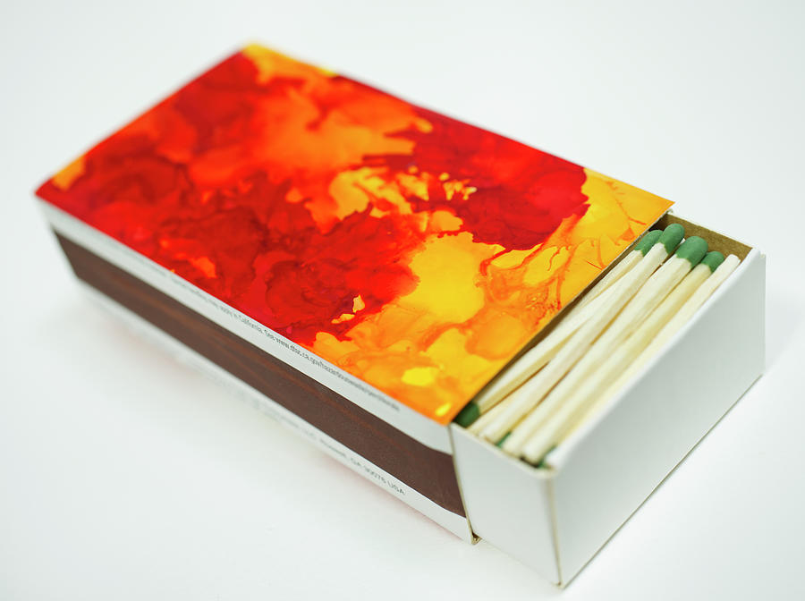 Space Photograph - A Box of Matches with Custom lid by Iris Richardson
