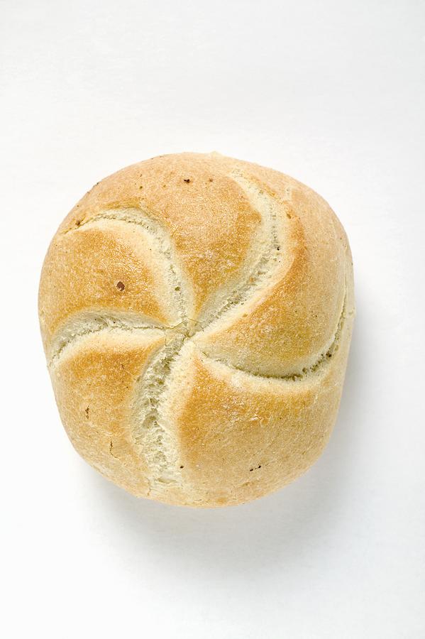 A bread roll Photograph by Foodcollection