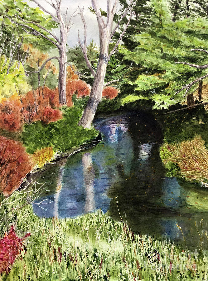 A Brook Painting by Bonnie Young