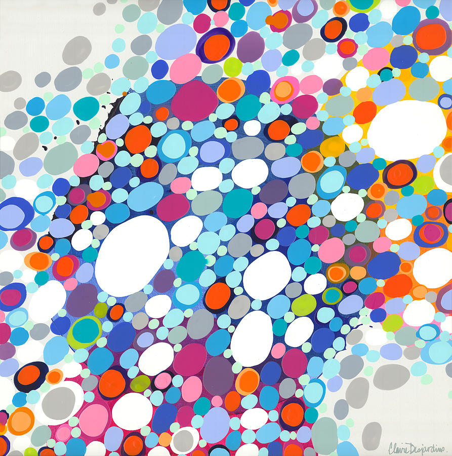 A Bubbly Personality Painting by Claire Desjardins