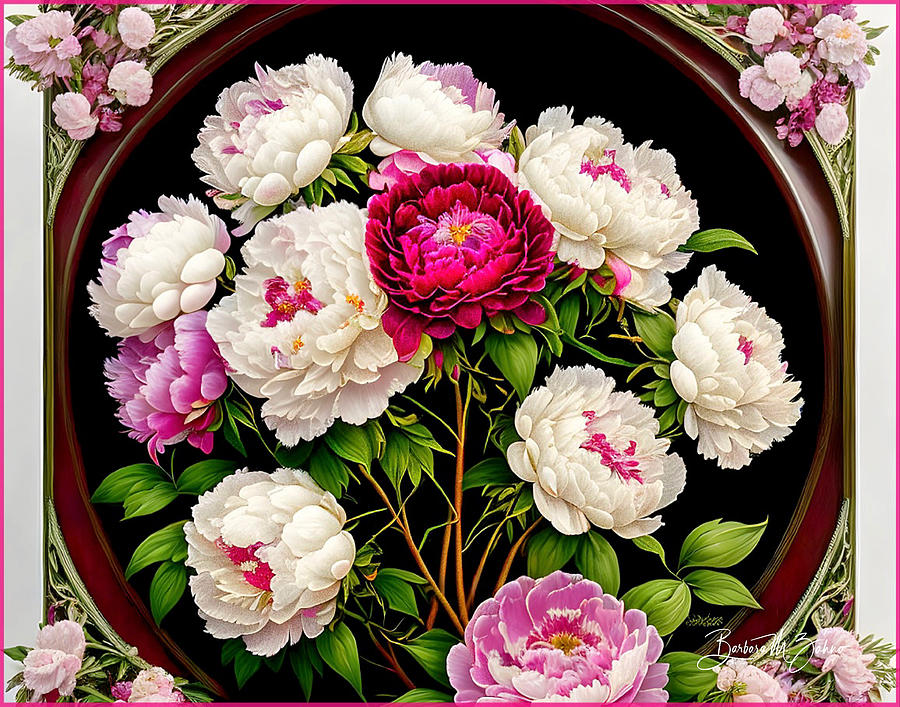 A Bunch of Peonies Photograph by Barbara Zahno - Fine Art America