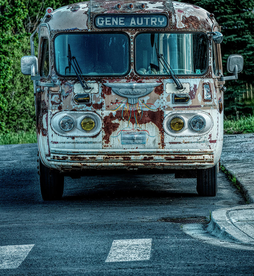 A Bus Called Gene Photograph by Pamela Dunn-Parrish