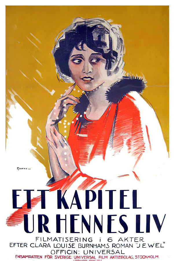 A Chapter in Her Life, 1923 - art by Eric Rohman Mixed Media by Movie World Posters