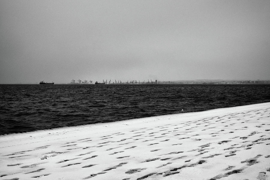 A city in white 3 Photograph by George Vlachos