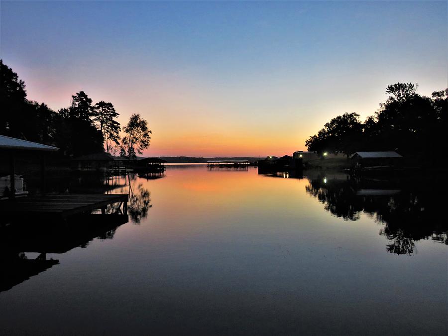 A Clear Lake Cove Photograph by Ed Williams