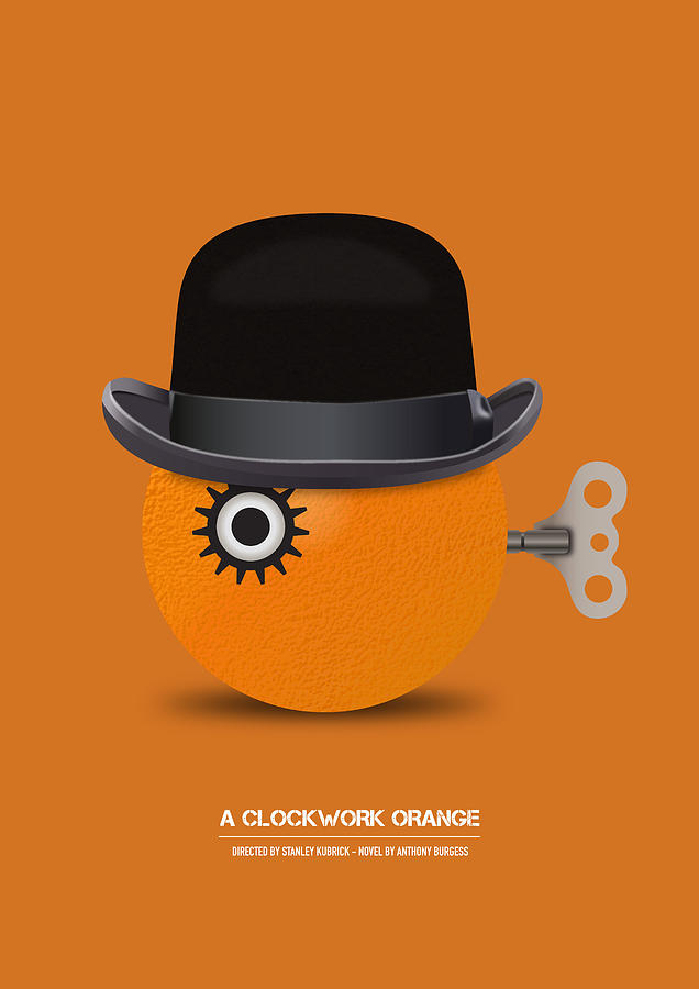 A Clockwork Orange Digital Art - A Clockwork Orange - Alternative Movie Poster by Movie Poster Boy