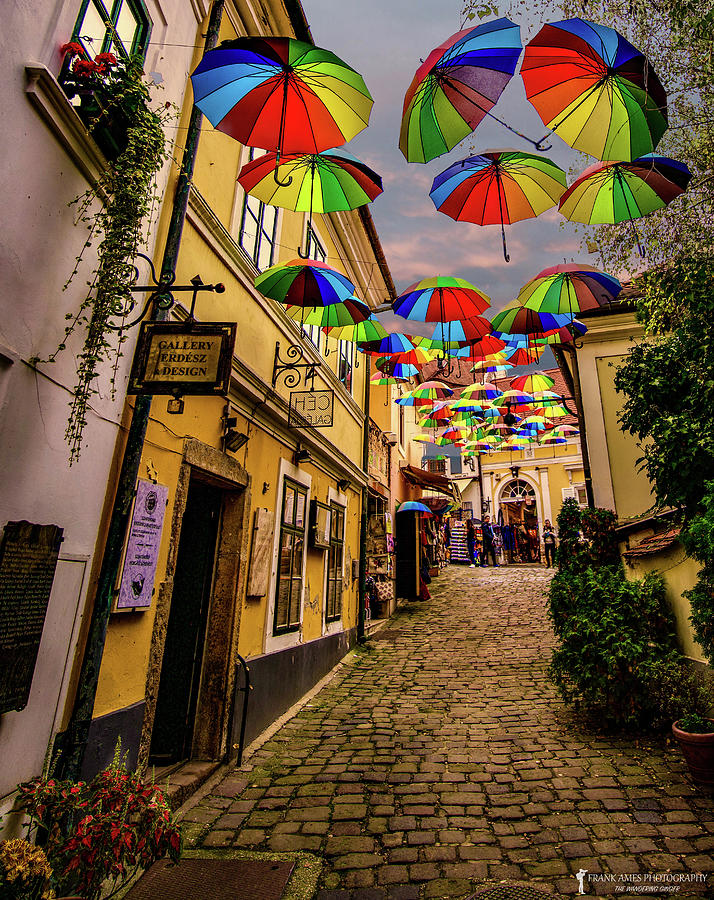 A Colorful Alley Photograph by Franklin Ames - Fine Art America