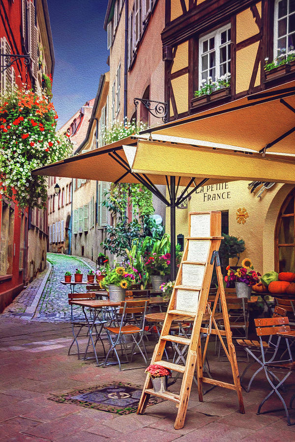 A Colorful Corner of Strasbourg France Digital Art by Carol Japp