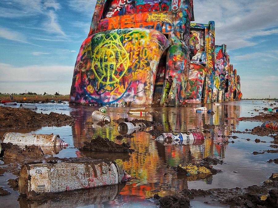 A Colorful Mess Photograph by Buck Buchanan