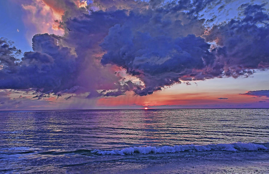 A Colorful Summer Sunset Photograph by HH Photography of Florida
