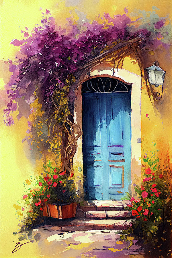A Colorful Threshold Painting by Greg Collins