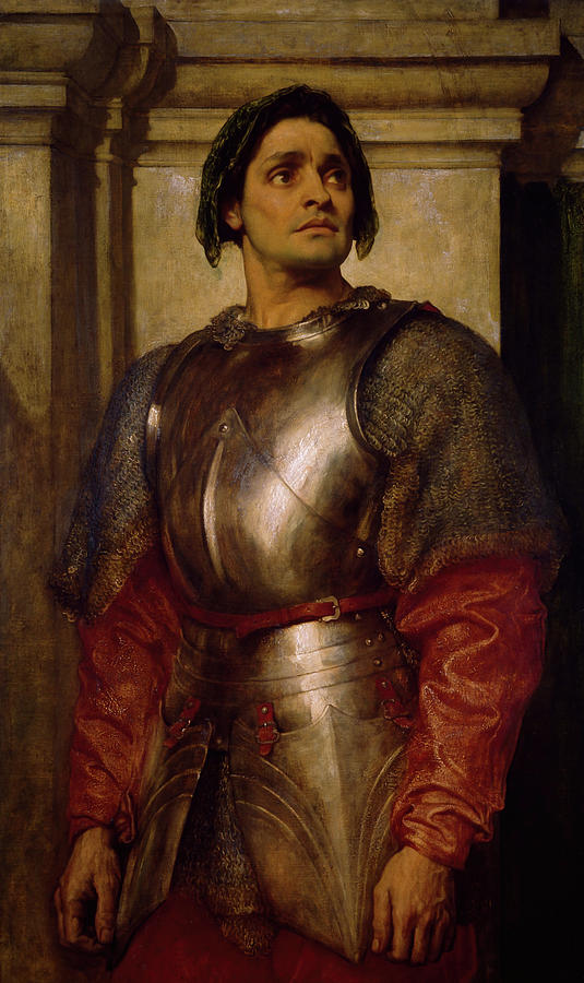 A Condottire Painting by Frederic Leighton
