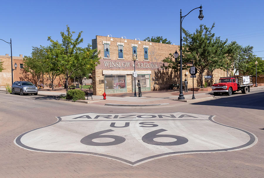 A Corner in Winslow, Arizona Photograph by Randy Straka - Fine Art America