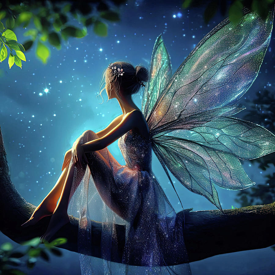 A Cosmic Fairy Digital Art by HH Photography of Florida