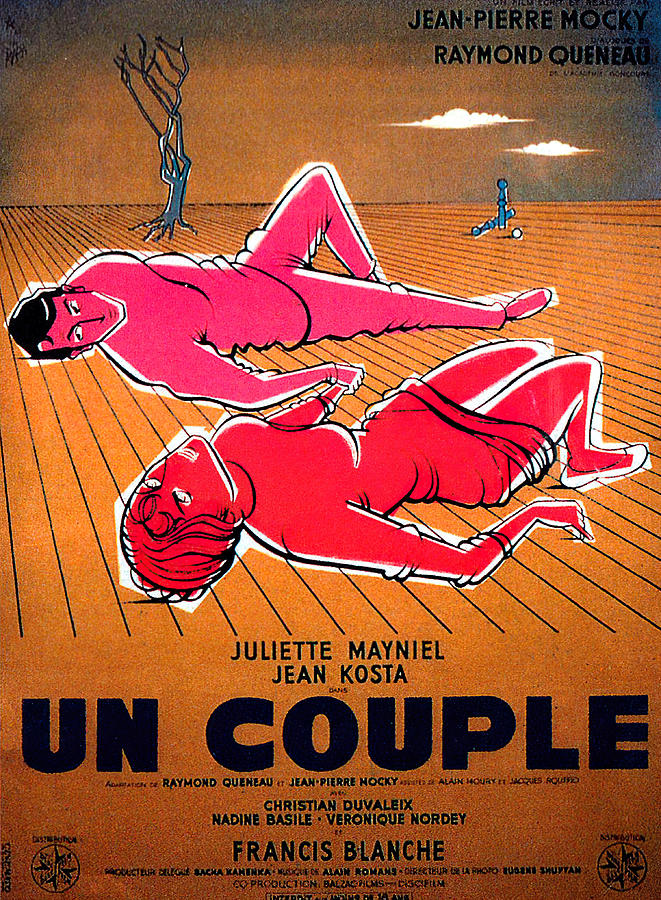 a Couple - France - 1960 Mixed Media