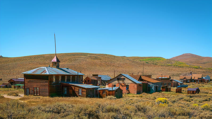 A Crisp Fall Day in Bodie CA Photograph by Lindsay Thomson