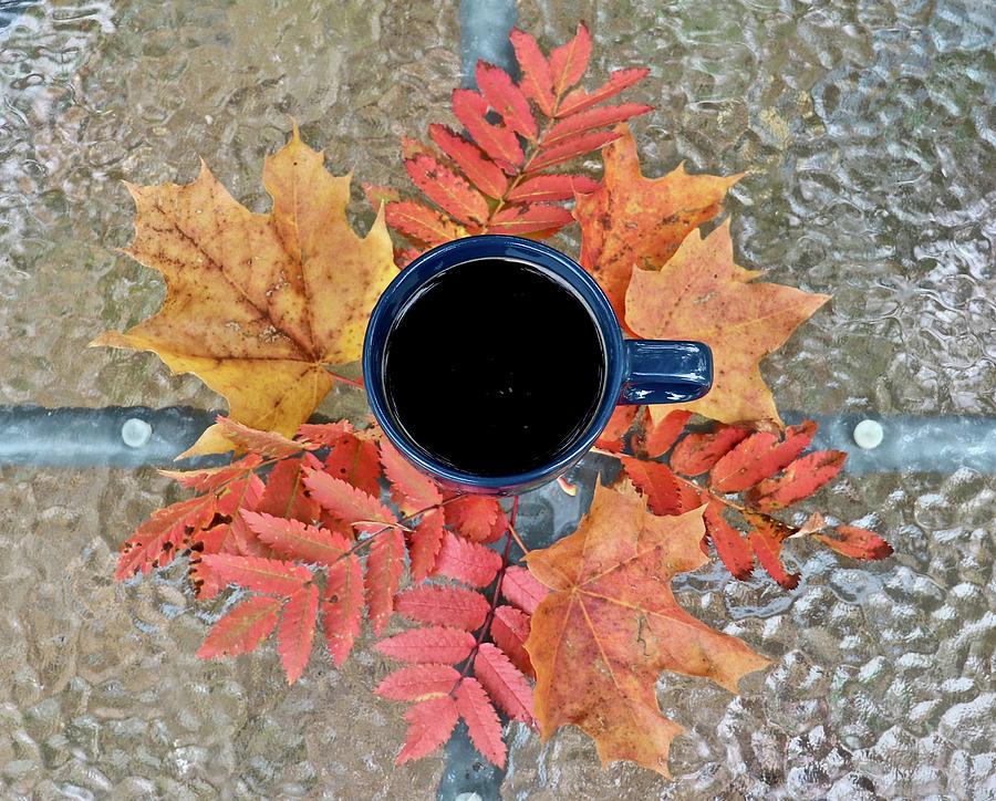 Coffee Photograph - A Cup Of Coffee by Maria Jansson Coffee Photograph - A Cup Of Coffee by Maria Jansson