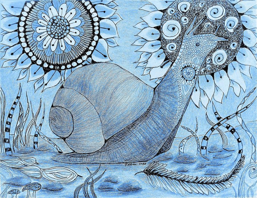 A Cure for the Blues Drawing by Angela Davies