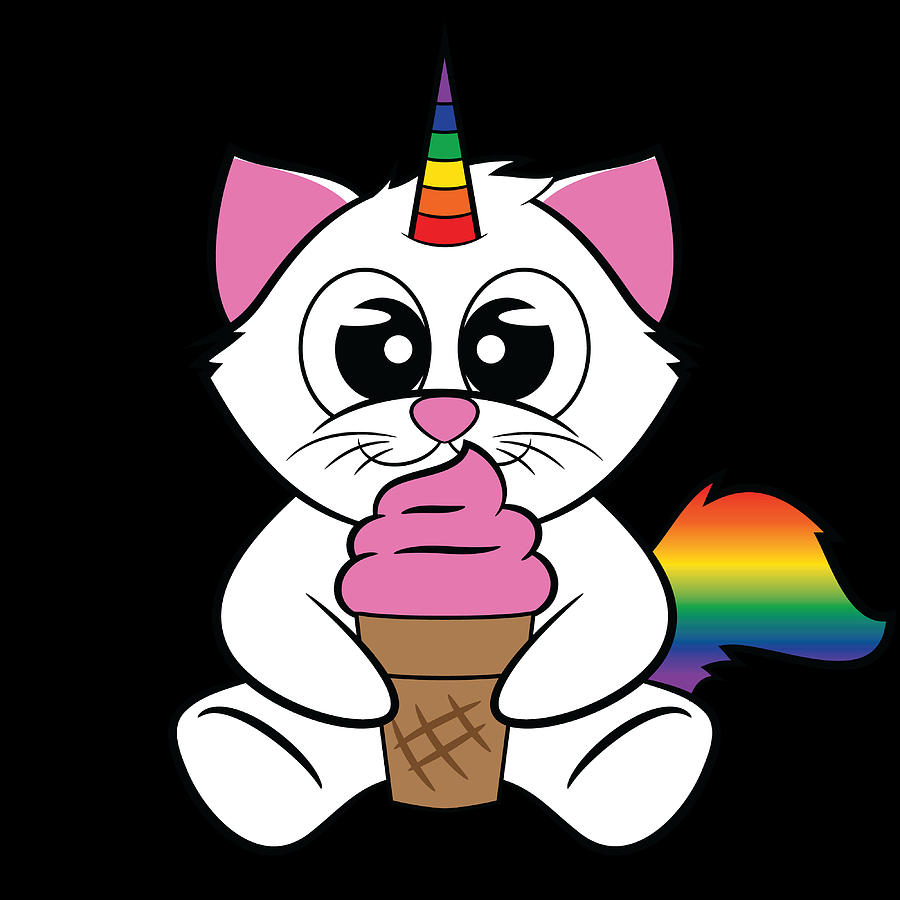 kitty cat ice cream