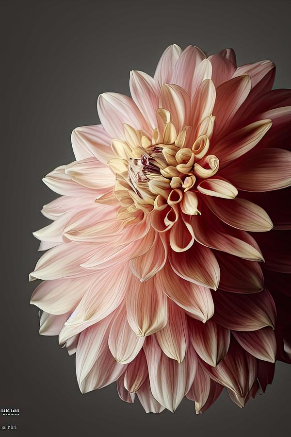 A Dahlia Digital Art by Sterling and Thorn A Dahlia Digital Art by Sterling and Thorn