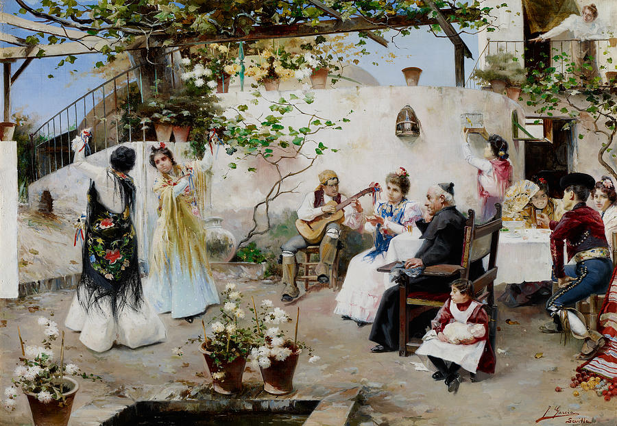 A Dance for the Priest  Painting by Lagra Art