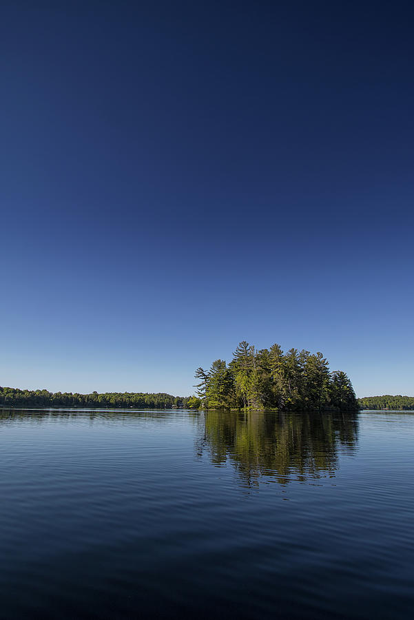 A Dawn Reflection - Wollaston Lake - Ontario, Canada Photograph by Spencer Bush