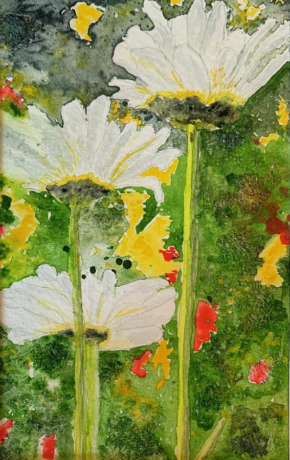 A Day for Daisies Painting by Jane Hayes