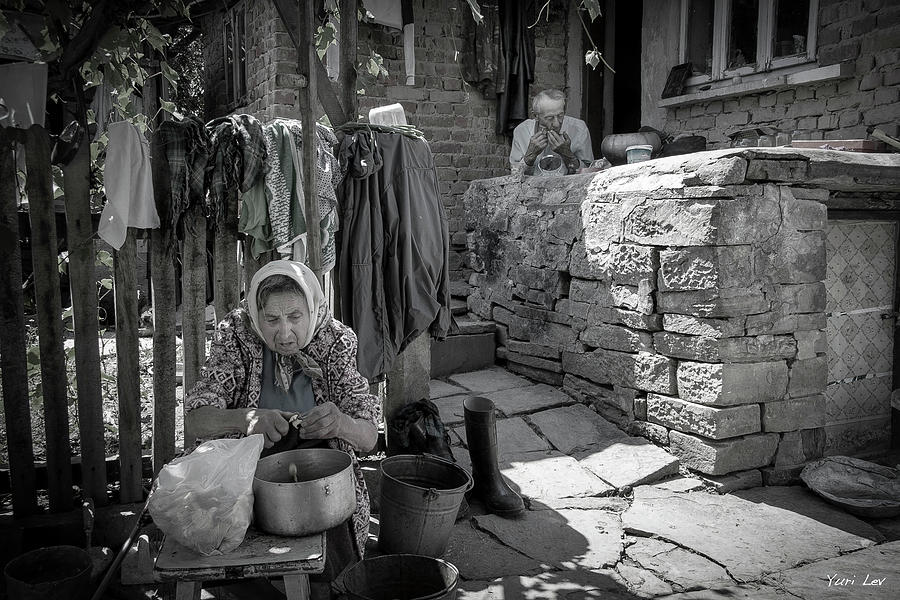 A Day in Budaniw Ukraine Photograph by Yuri Lev
