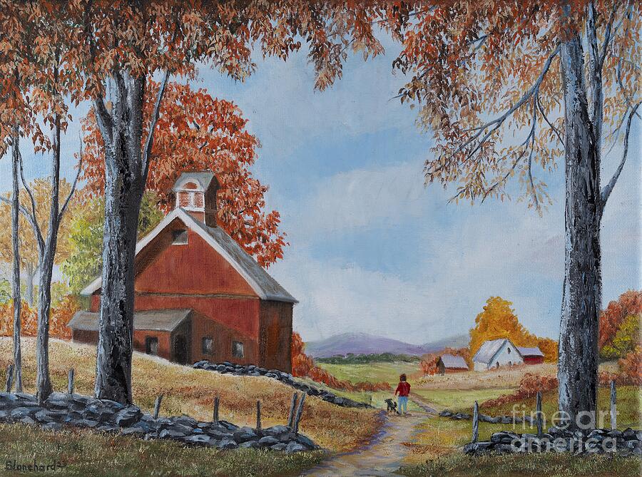 A Day in the Country Painting by Charlotte Blanchard