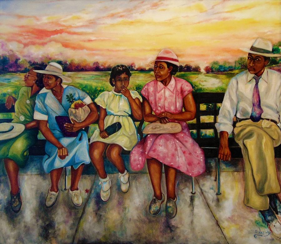 A Day In The Park Painting by Emery Franklin