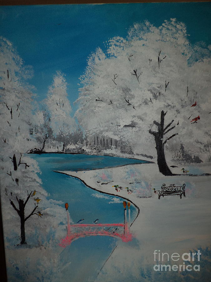 A Day In The Park Painting # 314 Painting by Donald Northup