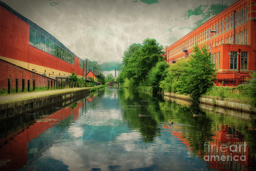 A Day on the Manchester Canal - Study I   Photograph by Doc Braham