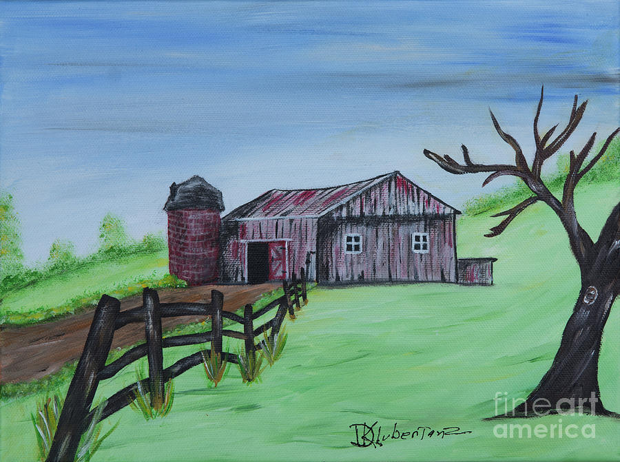 A Day on the Ranch Painting by Deborah Klubertanz