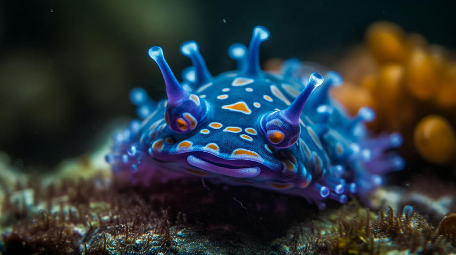 A Detailed Close Up Of A Nudibranch Digital Art By Henry Zhang Pixels