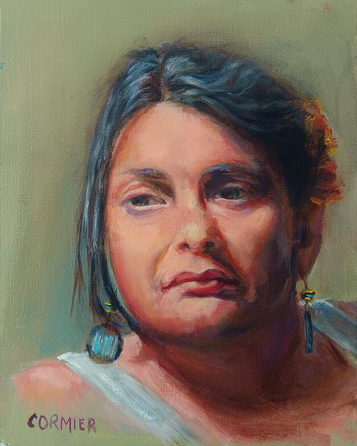 Portrait Painting - A Different Kind of Beauty by Jean Cormier